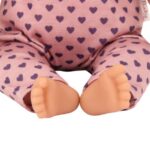 عروسک نوزاد 35 سانتی LullaBaby با لباس گلبهی قلبی, image 5