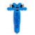 اسکوتر مینی دلوکس Micro آبی قطبی درخشان با چرخ های چراغ دار, تنوع: MMD215-Artic Blue, image 4