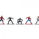 ست 18 تایی فیگور های فلزی Spider Man سری 8, image 5
