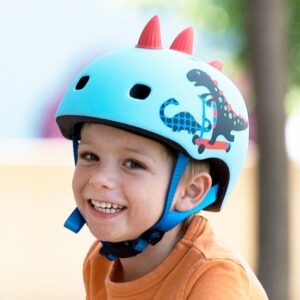 کلاه ایمنی طرح دایناسور مایکرو Micro سایز M, تنوع: AC2095BX-Dinosaur, image