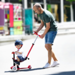 اسکوتر پنج حالته مجیک Mini2Grow دلوکس Micro قرمز, تنوع: MMD356-Red, image 2
