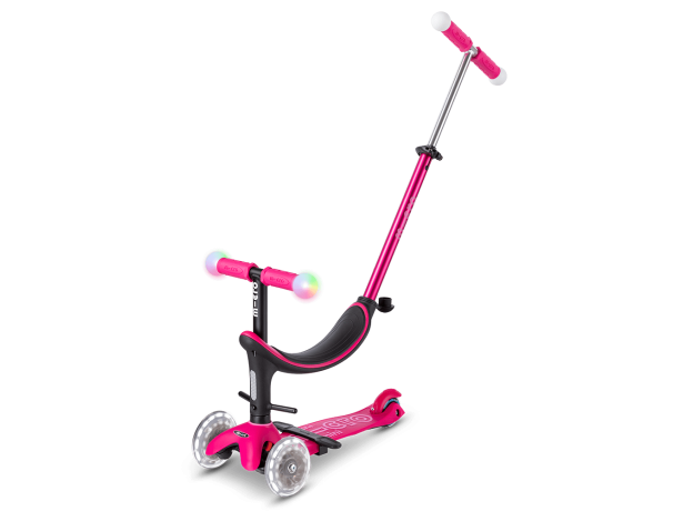 اسکوتر پنج حالته مجیک Mini2Grow دلوکس Micro صورتی, تنوع: MMD359-Pink, image