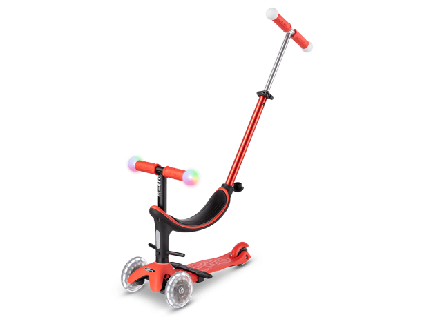 اسکوتر پنج حالته مجیک Mini2Grow دلوکس Micro قرمز, تنوع: MMD356-Red, image