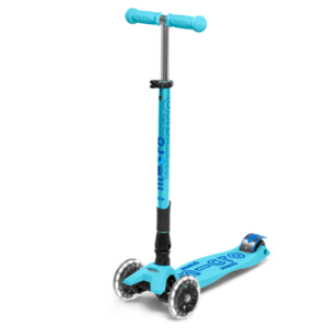 اسکوتر مکسی دلوکس جمع شو مایکرو Micro با چرخ های چراغ دار مدل آبی روشن, تنوع: MMD092-Blue, image