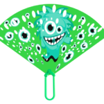 باد بزن حباب ساز مدل سبز, تنوع: 8000-unice-Green, image 2