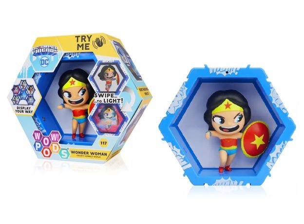 فیگور 10 سانتی‌ !WOW زن شگفت‌انگیز به همراه خانه کندویی سری DC Super Friends, image