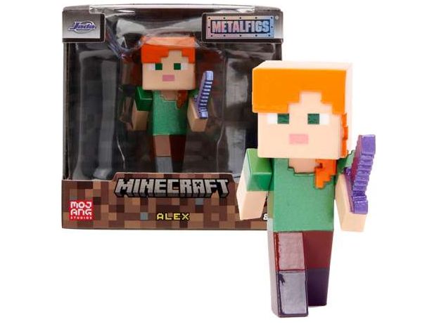 فیگور فلزی 6 سانتی Minecraft مدل الکس, image