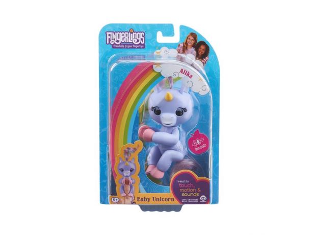ربات اسب تک‌شاخ انگشتی فینگرلینگز Fingerlings Baby Unicorn مدل آلیکا, image