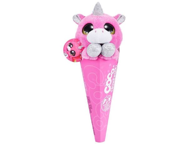 اسپریتز عروسک قیفی یونیکورن صورتی Coco Cones, تنوع: 9601SQ1-Spritz, image