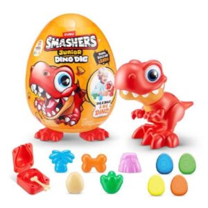 تخم دایناسور بزرگ اسمشرز Smashers سری Junior Dino Dig قرمز