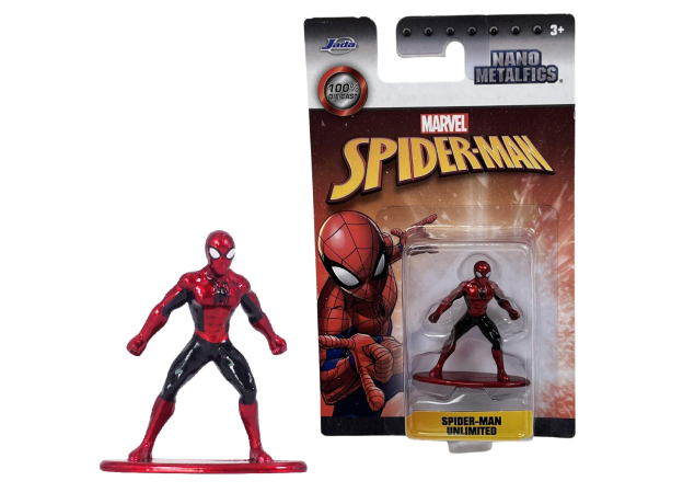 نانو فیگور فلزی اسپایدرمن بدون محدودیت مارول, تنوع: 253221000-Spider-Man, image