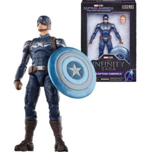 فیگور 15 سانتی کاپیتان آمریکا سری Legends مارول, تنوع: F6520-Captain America, image