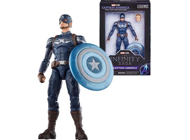 فیگور 15 سانتی کاپیتان آمریکا سری Legends مارول, تنوع: F6520-Captain America, image