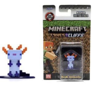 نانو فیگور فلزی Minecraft مدل Blue Axolotl, تنوع: 253261002-Blue axolotl, image