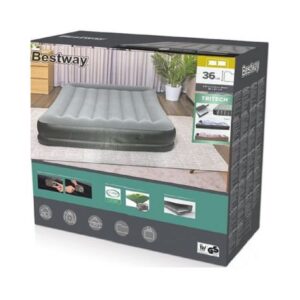 تشک بادی 203 سانتی Bestway مدل Queen خاکستری, image