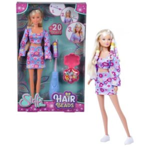 عروسک 29 سانتی Steffi Love مدل آرایش مو Hair Beads