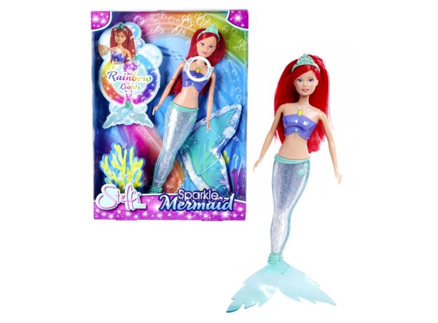 عروسک پری دریایی 29 سانتی Steffi Love مدل Sparkle Mermaid, image