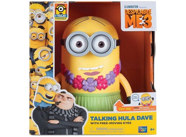 عروسک 20 سانتی مینیون دیو با چشمان متحرک (MINION), image