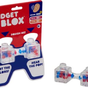 فیجت ژله‌ای Fidget Blox مدل آبی قرمز