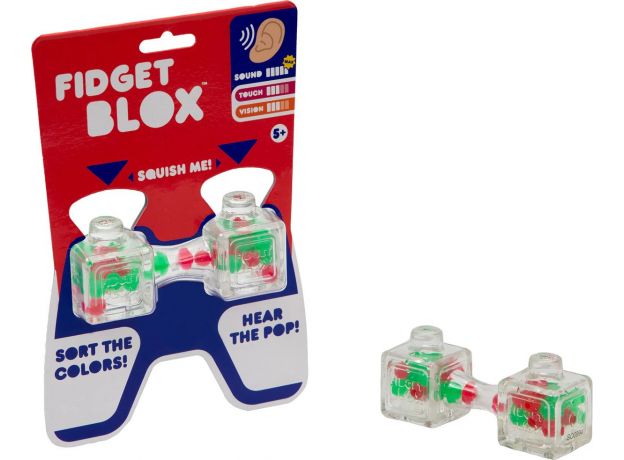 فیجت ژله‌ای Fidget Blox مدل سبز قرمز, تنوع: 931569-green red, image
