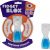 فیجت ژله‌ای ساعت شنی مدل آبی Fidget Blox, تنوع: 931569-sand blue, image