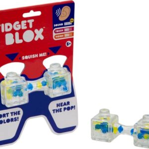 فیجت ژله‌ای Fidget Blox مدل آبی زرد