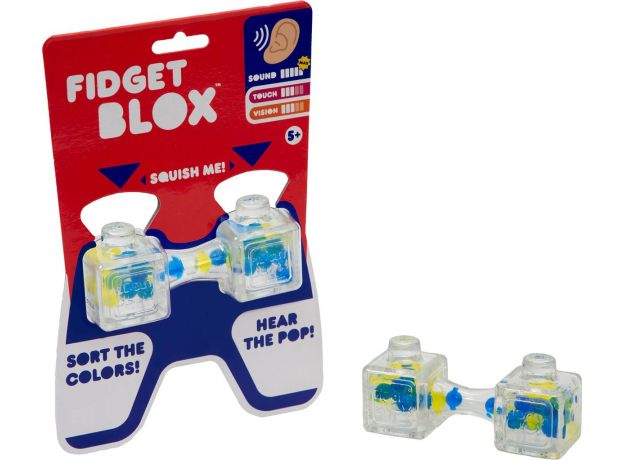فیجت ژله‌ای Fidget Blox مدل آبی زرد, تنوع: 931569-blue yellow, image