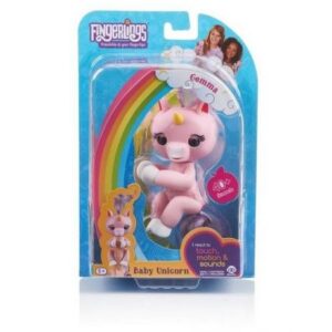 ربات اسب تک‌شاخ انگشتی فینگرلینگز Fingerlings Baby Unicorn مدل جما