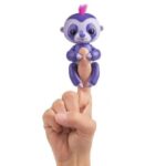 ربات میمون تنبل انگشتی فینگرلینگز Fingerlings Baby Sloth مدل مارج, image
