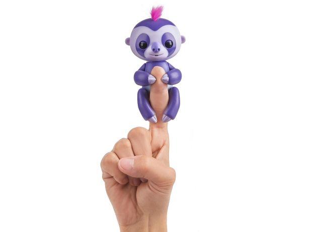 ربات میمون تنبل انگشتی فینگرلینگز Fingerlings Baby Sloth مدل مارج, image
