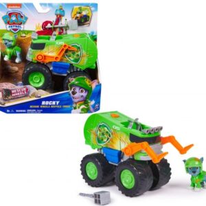 ماشین نجات با فیگور راکی سگ های نگهبان Paw Patrol سری Rescue Wheels