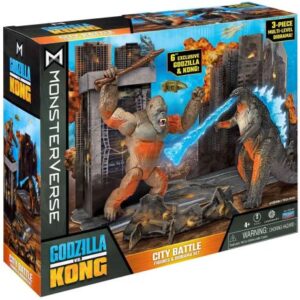 پک 2 تایی فیگورهای 15 سانتی گودزیلا و کینگ کونگ Godzilla vs. Kong