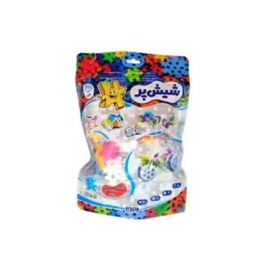 ساختنی شیش پر پاکتی - بسته قرمز