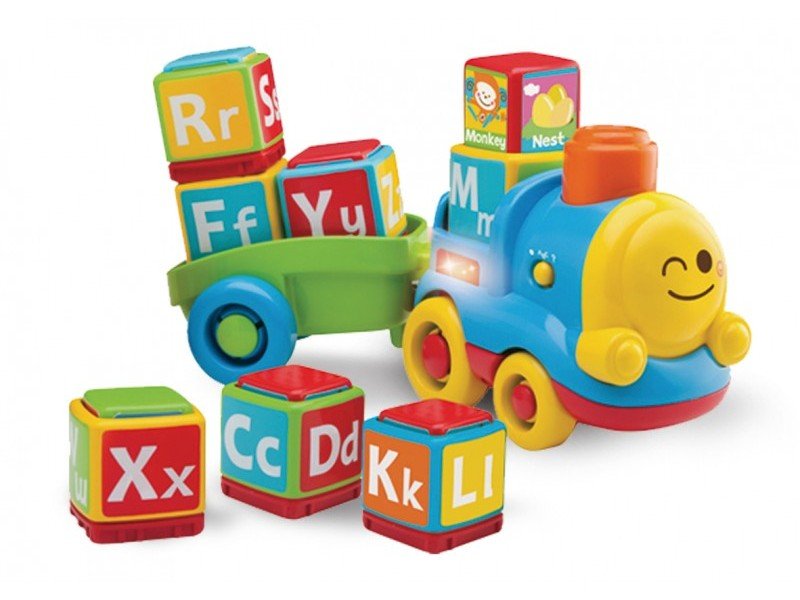 قطار آموزشی موزیکال blue box کد4357