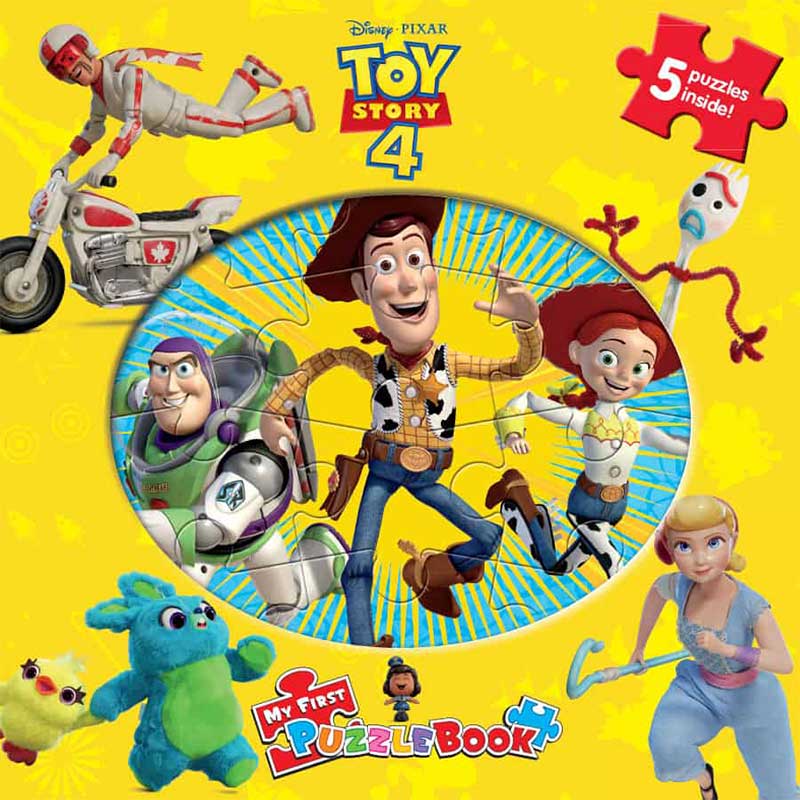 کتاب داستان پازلی توی استوری 4 puzzle book toy story کد 48857