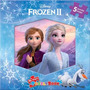 کتاب داستان پازلی فروزن puzzle book frozen کد 49281