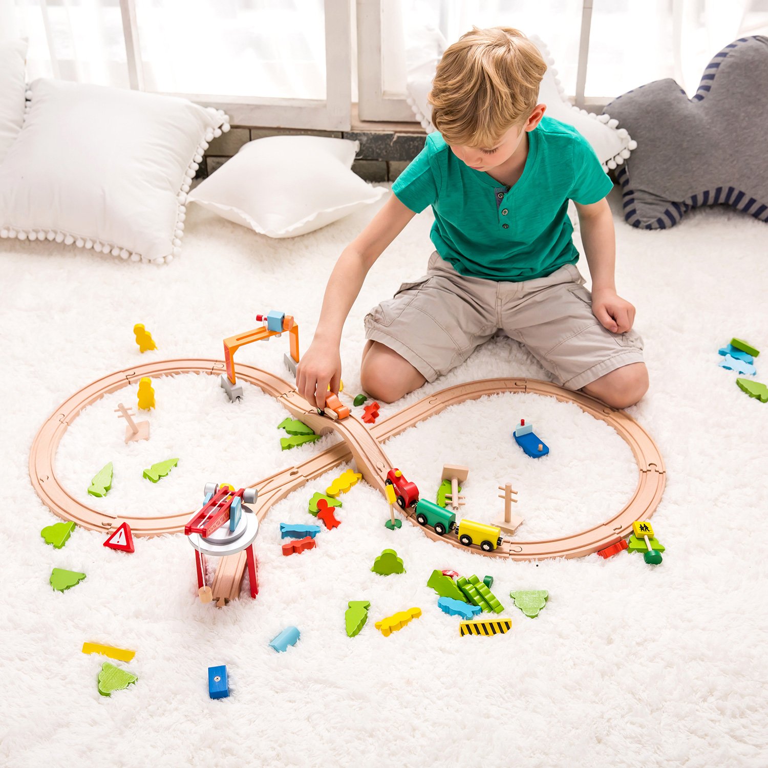 اسباب بازی ریل قطار