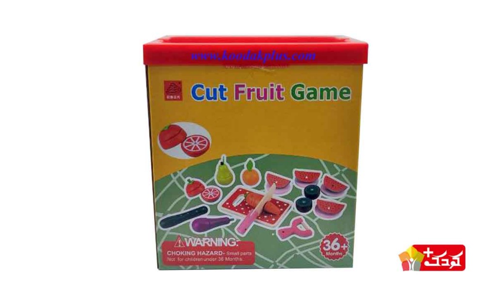 اسباب بازی برش میوه چوبی- آهنربایی Cut Fruit Game