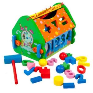 کلبه هوش جایگذاری اشکال و اعداد disassembly wisdom house