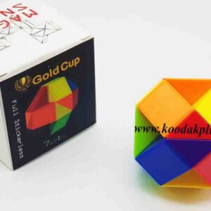 روبیک ماری گلد کاپ رنگ ثابت rubik GoldCup Magic snak