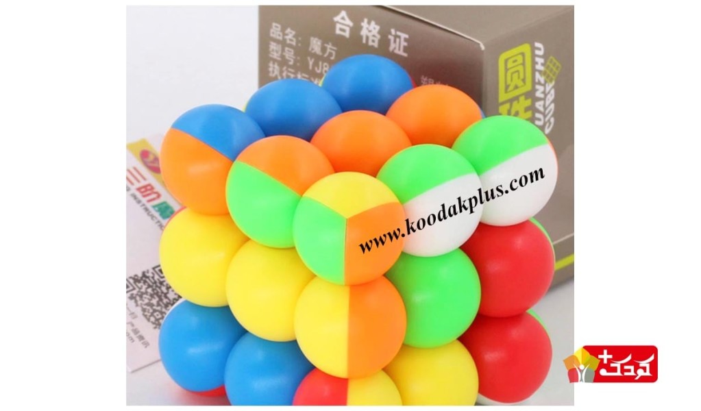 روبیک 3×3 توپی برند وای جی یوان ژو استیکرلس YJ 3x3 YuanZhu