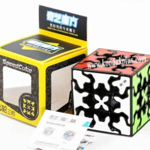 روبیک 3x3 گییر (دنده ای) کای وای زمینه مشکی QiYi Gear 3x3