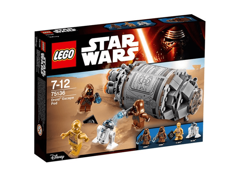 لگو Droid Escape Pod کد 75136