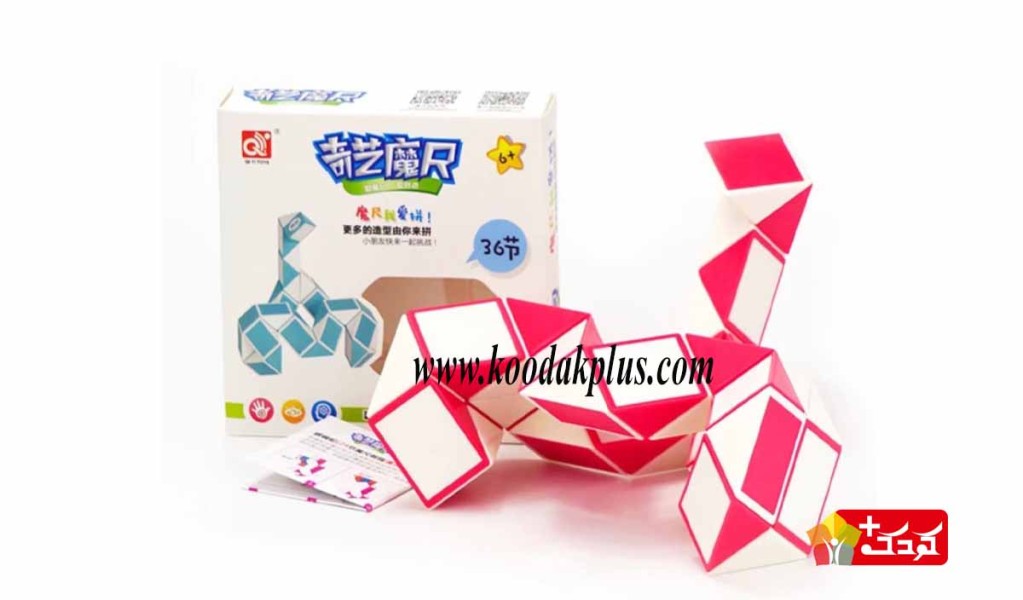روبیک ماری 36 قطعه برند کای وای QiYi Magic snak Stickerless