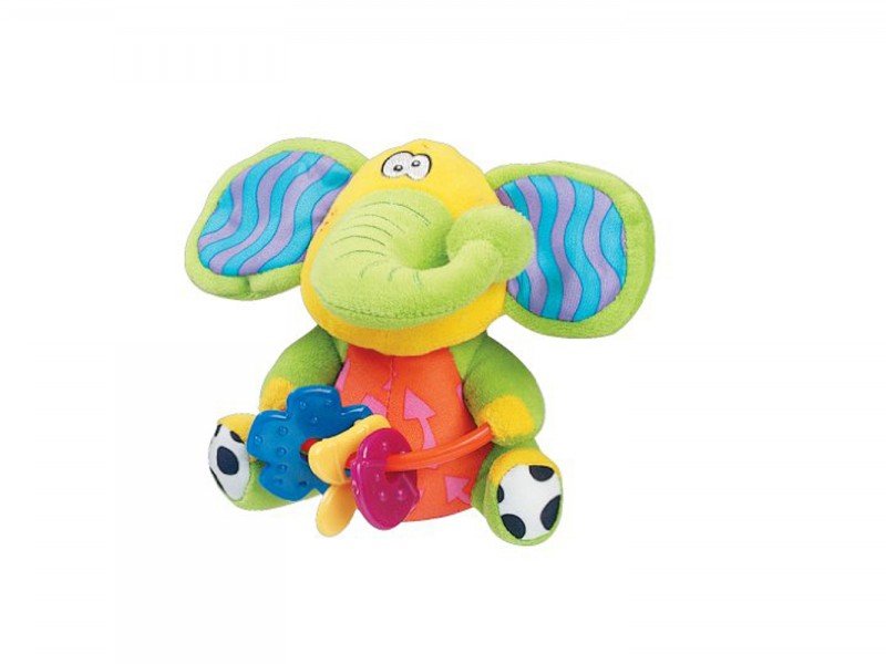 فیل جغجغه ای پولیشی playgro کد 5595