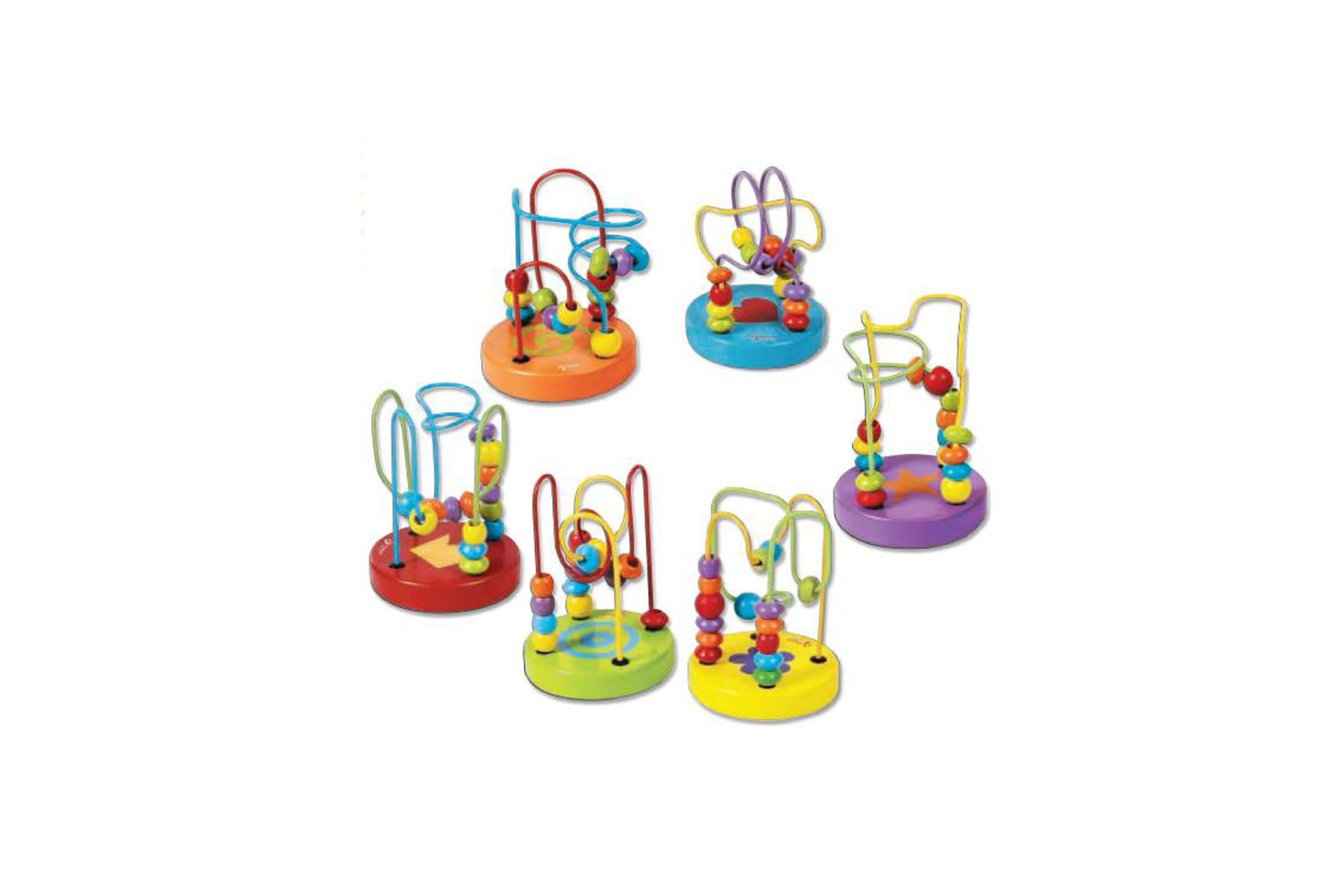 گردونه کوچک چوبی Classic world مدل Mini beads Coaster 3647