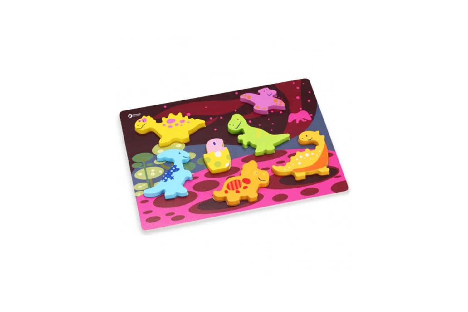 پازل چوبی کودک طرح دایناسور Classic World مدل Dinosaur 3D Puzzle 3552