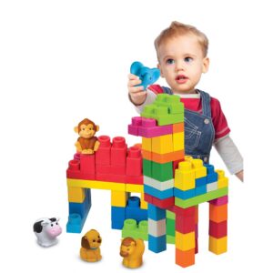 پازل 50 تکه Clemmy Plus Bolsa 50 bloques + 5 personajes clementoni مدل 17136