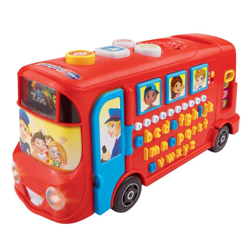 اتوبوس موزیکال هوش و سرگرمی وی تک Playtime Bus with phonics vtech 150003