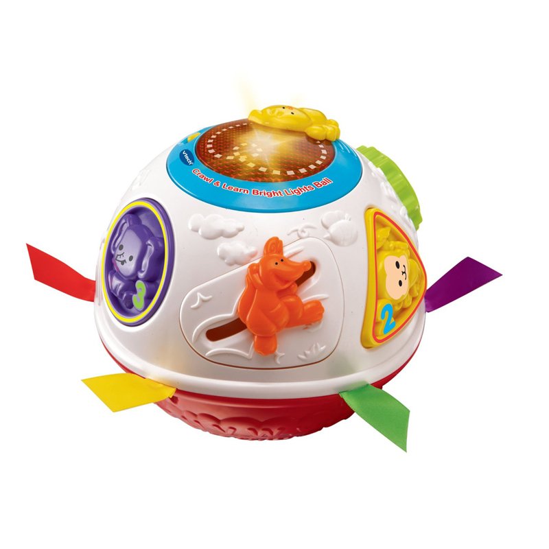توپ موزیکال هوش و سرگرمی وی تک Crawl Learn Bright lights ball vtech 151503